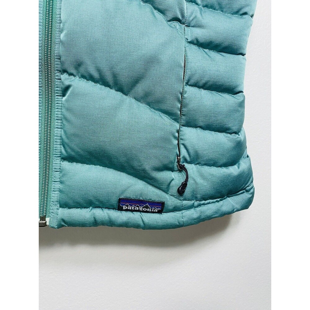 Patagonia Women's Small Blue Down Sweater Vest Women’s Goose Puffer Outdoors - Picture 3 of 7